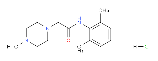 N-(2,6-dimethylphenyl)-2-(4-methylpiperazin-1-yl)acetamide hydrochloride