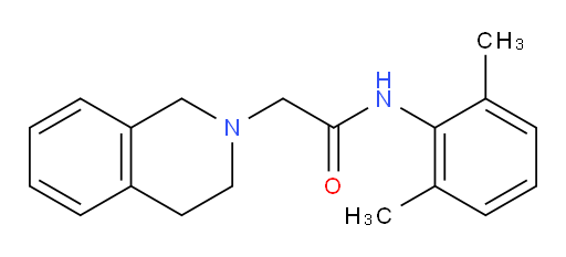2-(3,4-dihydroisoquinolin-2(1H)-yl)-N-(2,6-dimethylphenyl)acetamide