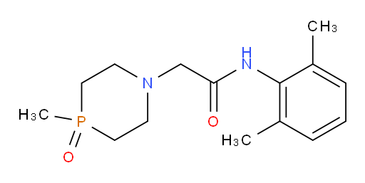 N-(2,6-dimethylphenyl)-2-(4-methyl-4-oxido-1,4-azaphosphinan-1-yl)acetamide