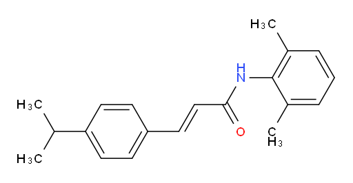 (E)-N-(2,6-dimethylphenyl)-3-(4-isopropylphenyl)acrylamide