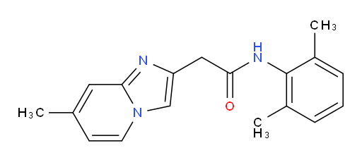 N-(2,6-dimethylphenyl)-2-(7-methylimidazo[1,2-a]pyridin-2-yl)acetamide