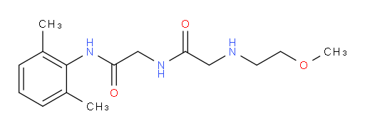 N-(2,6-dimethylphenyl)-2-(2-((2-methoxyethyl)amino)acetamido)acetamide