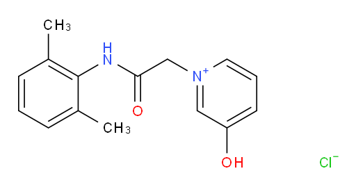 1-(2-((2,6-dimethylphenyl)amino)-2-oxoethyl)-3-hydroxypyridin-1-ium chloride