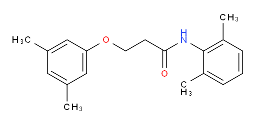 3-(3,5-dimethylphenoxy)-N-(2,6-dimethylphenyl)propanamide