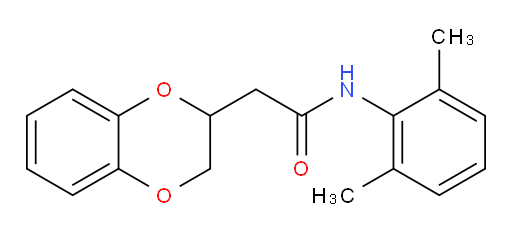 2-(2,3-dihydrobenzo[b][1,4]dioxin-2-yl)-N-(2,6-dimethylphenyl)acetamide
