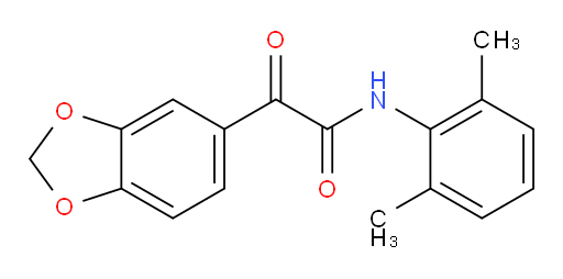 2-(benzo[d][1,3]dioxol-5-yl)-N-(2,6-dimethylphenyl)-2-oxoacetamide