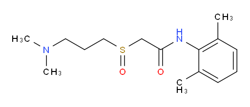 2-((3-(dimethylamino)propyl)sulfinyl)-N-(2,6-dimethylphenyl)acetamide