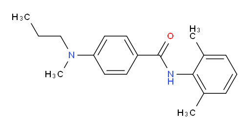 N-(2,6-dimethylphenyl)-4-(methyl(propyl)amino)benzamide