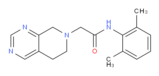 2-(5,6-dihydropyrido[3,4-d]pyrimidin-7(8H)-yl)-N-(2,6-dimethylphenyl)acetamide