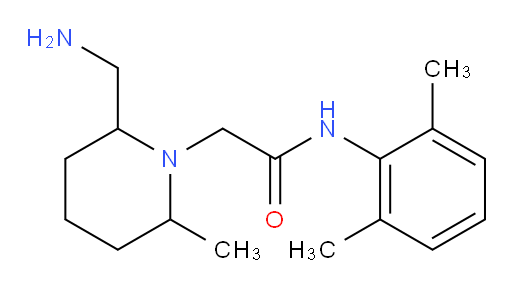 2-(2-(aminomethyl)-6-methylpiperidin-1-yl)-N-(2,6-dimethylphenyl)acetamide