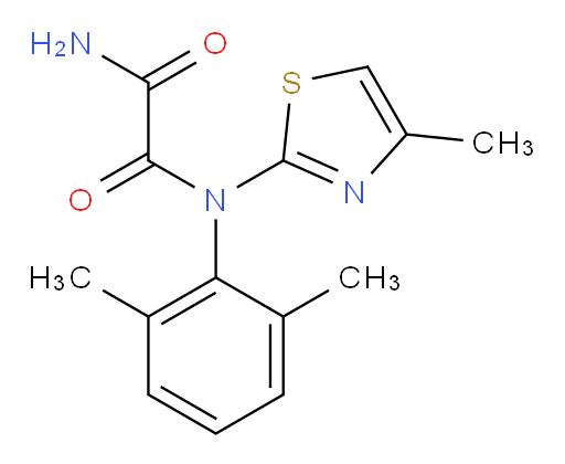 N1-(2,6-dimethylphenyl)-N1-(4-methylthiazol-2-yl)oxalamide