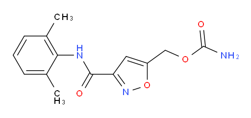 (3-((2,6-dimethylphenyl)carbamoyl)isoxazol-5-yl)methyl carbamate