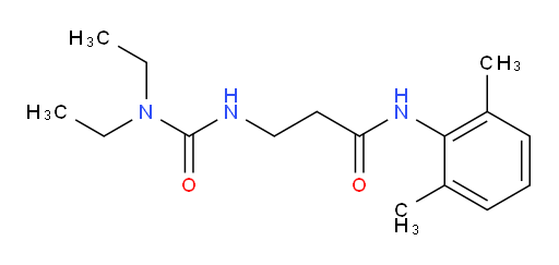 3-(3,3-diethylureido)-N-(2,6-dimethylphenyl)propanamide