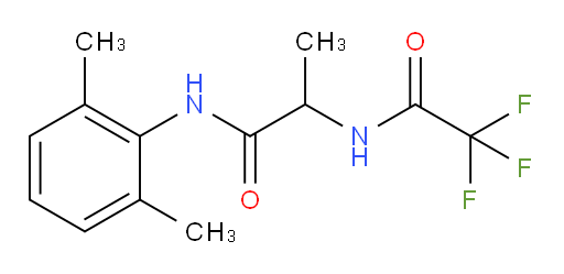 N-(2,6-dimethylphenyl)-2-(2,2,2-trifluoroacetamido)propanamide