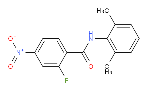 N-(2,6-dimethylphenyl)-2-fluoro-4-nitrobenzamide