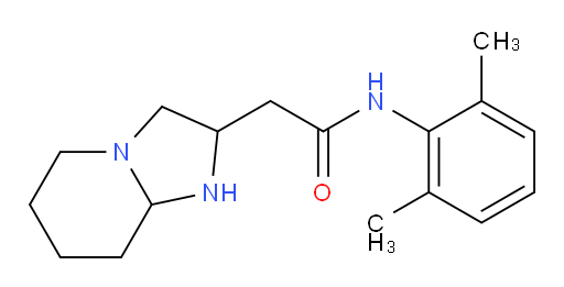 N-(2,6-dimethylphenyl)-2-(octahydroimidazo[1,2-a]pyridin-2-yl)acetamide