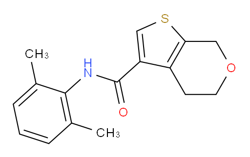 N-(2,6-dimethylphenyl)-5,7-dihydro-4H-thieno[2,3-c]pyran-3-carboxamide