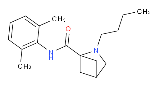 2-butyl-N-(2,6-dimethylphenyl)-2-azabicyclo[2.1.1]hexane-1-carboxamide