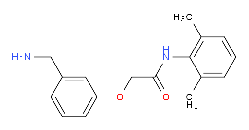 2-(3-(aminomethyl)phenoxy)-N-(2,6-dimethylphenyl)acetamide