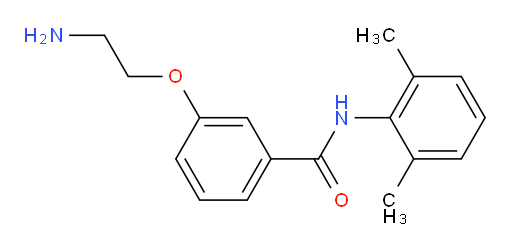 3-(2-aminoethoxy)-N-(2,6-dimethylphenyl)benzamide