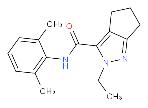 N-(2,6-dimethylphenyl)-2-ethyl-2,4,5,6-tetrahydrocyclopenta[c]pyrazole-3-carboxamide