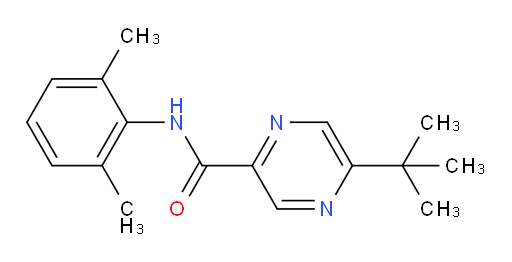 5-(tert-butyl)-N-(2,6-dimethylphenyl)pyrazine-2-carboxamide