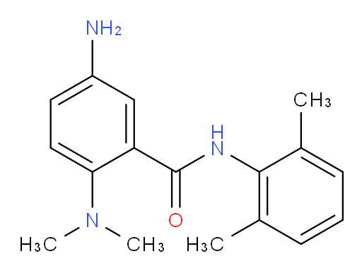 5-amino-2-(dimethylamino)-N-(2,6-dimethylphenyl)benzamide