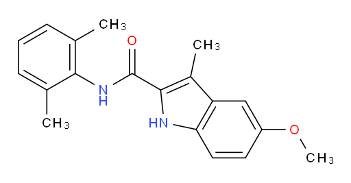 N-(2,6-dimethylphenyl)-5-methoxy-3-methyl-1H-indole-2-carboxamide
