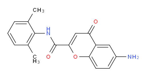6-amino-N-(2,6-dimethylphenyl)-4-oxo-4H-chromene-2-carboxamide