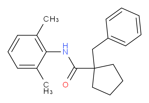 1-benzyl-N-(2,6-dimethylphenyl)cyclopentanecarboxamide