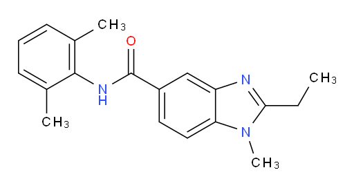 N-(2,6-dimethylphenyl)-2-ethyl-1-methyl-1H-benzo[d]imidazole-5-carboxamide
