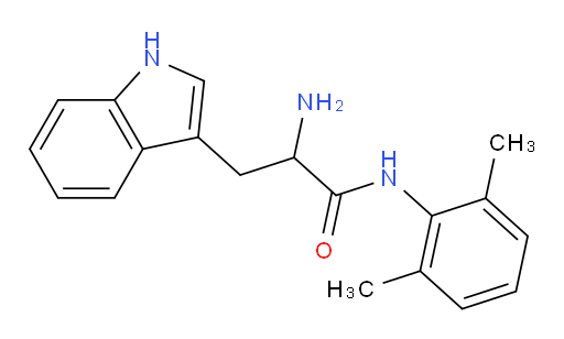2-amino-N-(2,6-dimethylphenyl)-3-(1H-indol-3-yl)propanamide