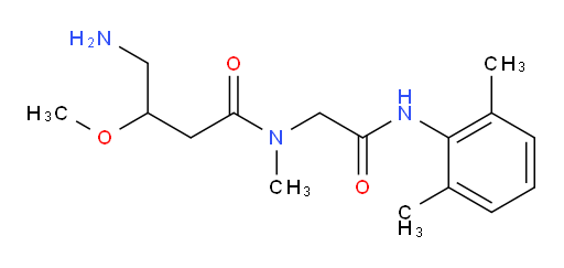4-amino-N-(2-((2,6-dimethylphenyl)amino)-2-oxoethyl)-3-methoxy-N-methylbutanamide