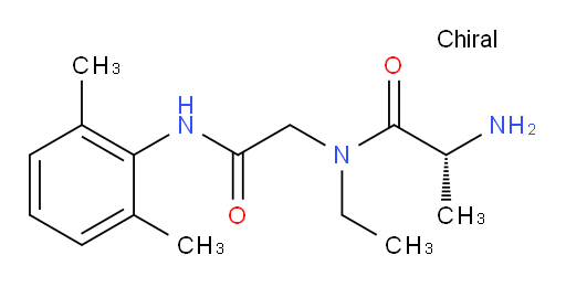 (R)-2-amino-N-(2-((2,6-dimethylphenyl)amino)-2-oxoethyl)-N-ethylpropanamide