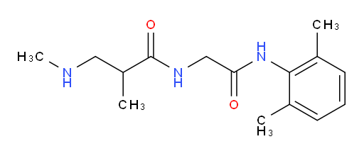 N-(2-((2,6-dimethylphenyl)amino)-2-oxoethyl)-2-methyl-3-(methylamino)propanamide