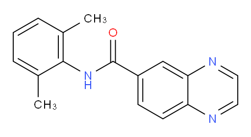 N-(2,6-dimethylphenyl)quinoxaline-6-carboxamide
