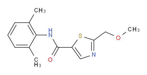 N-(2,6-dimethylphenyl)-2-(methoxymethyl)thiazole-5-carboxamide