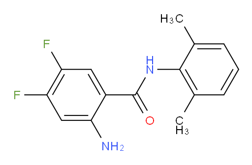 2-amino-N-(2,6-dimethylphenyl)-4,5-difluorobenzamide