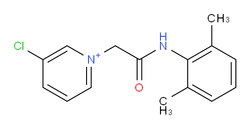 3-chloro-1-(2-((2,6-dimethylphenyl)amino)-2-oxoethyl)pyridin-1-ium