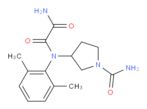 N1-(1-carbamoylpyrrolidin-3-yl)-N1-(2,6-dimethylphenyl)oxalamide