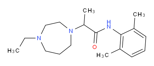 N-(2,6-dimethylphenyl)-2-(4-ethyl-1,4-diazepan-1-yl)propanamide