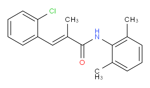 (E)-3-(2-chlorophenyl)-N-(2,6-dimethylphenyl)-2-methylacrylamide