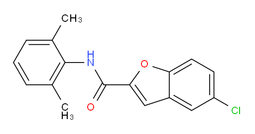 5-chloro-N-(2,6-dimethylphenyl)benzofuran-2-carboxamide