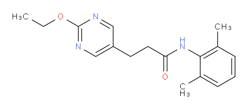 N-(2,6-dimethylphenyl)-3-(2-ethoxypyrimidin-5-yl)propanamide