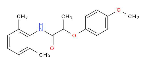 N-(2,6-dimethylphenyl)-2-(4-methoxyphenoxy)propanamide
