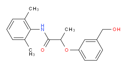 N-(2,6-dimethylphenyl)-2-(3-(hydroxymethyl)phenoxy)propanamide