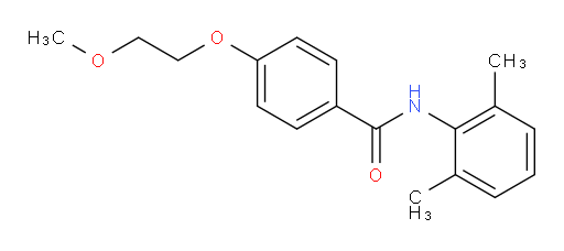 N-(2,6-dimethylphenyl)-4-(2-methoxyethoxy)benzamide