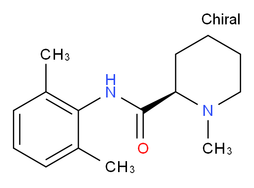 (R)-N-(2,6-dimethylphenyl)-1-methylpiperidine-2-carboxamide