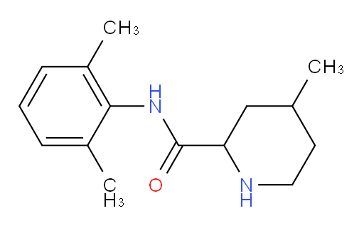 N-(2,6-dimethylphenyl)-4-methylpiperidine-2-carboxamide