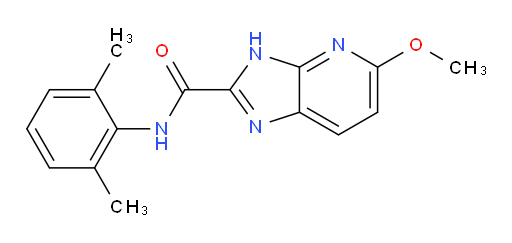 N-(2,6-dimethylphenyl)-5-methoxy-3H-imidazo[4,5-b]pyridine-2-carboxamide
